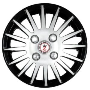 ZET KING CAMRY BLACK SILVER WHEEL COVER