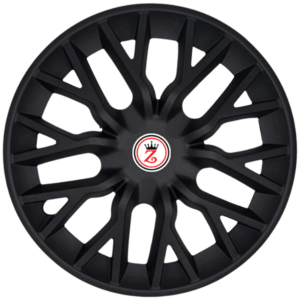 ZET KING PHANTOM MATTE BLACK WHEEL COVER