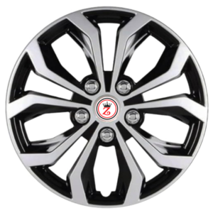 ZET KING VISION BLACK SILVER WHEEL COVER